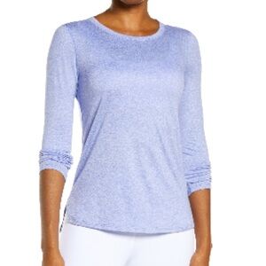 Zella Liana Lavender Long Sleeve Tee